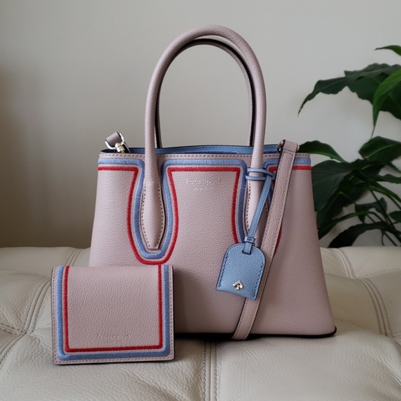 kate spade Handbags - Kate Spade Eva Embroidered Small Satchel & Wallet